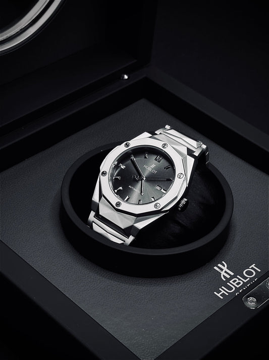 Hublot Cut Rotating Back (Swiss like)